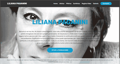 Desktop Screenshot of lilianapaganini.net